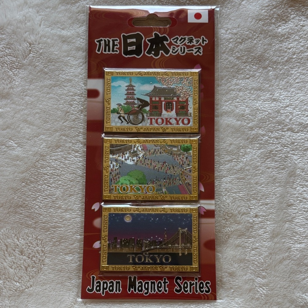Tokyo Japan Magnet Series Set Kawaii Core Decor Souvenir Fridge Travel NWT NEW